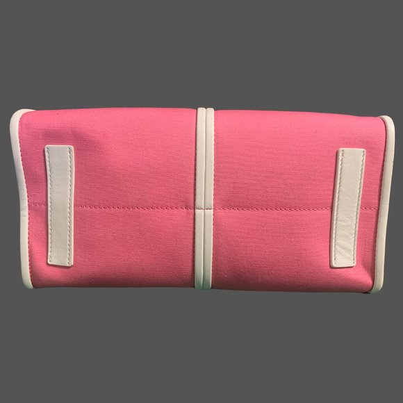 KATE SPADE HIBISCUS TEA SAM CANVAS PLUNGE MEDIUM SATCHEL - NWT NEVER OPENED! - Picture 2 of 5